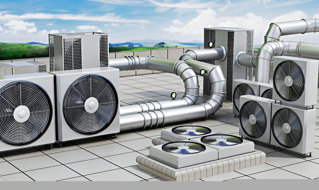 Installation de climatisation centrale