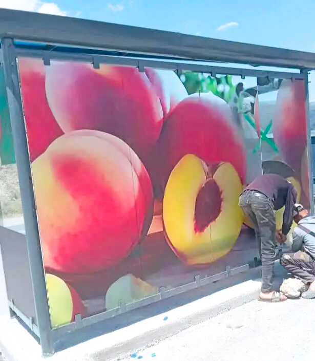 Impression artistique sur verre